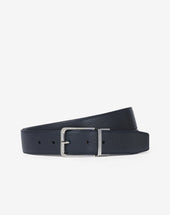 Belt Bordeaux In Pelle Stampa Dollaro