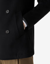 Peacoat In Beaver Di Lana Superfine