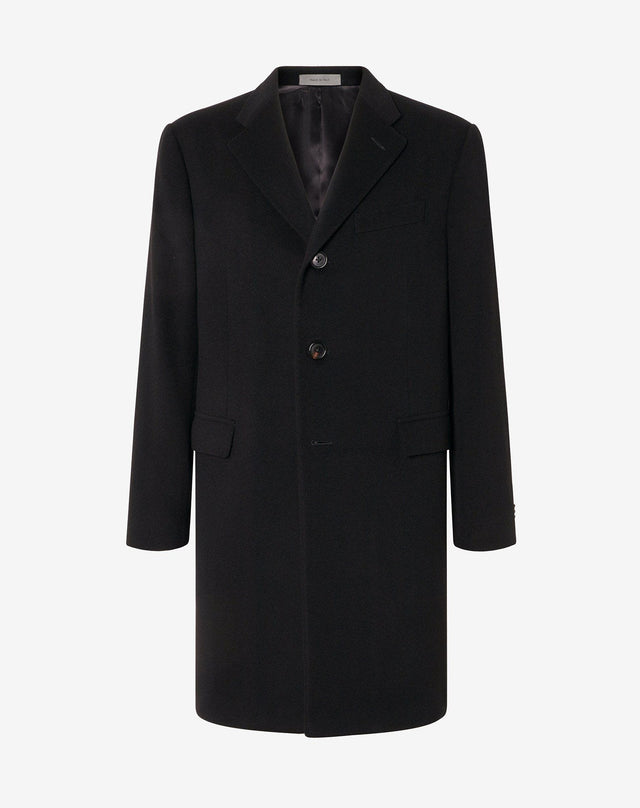 Coat In Beaver Di Pura Lana