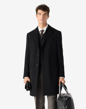 Coat In Beaver Di Pura Lana