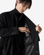 Coat In Beaver Di Pura Lana Superfine