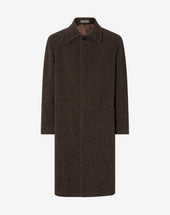 Coat In Lana Tecnica