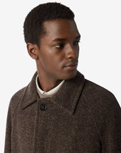 Coat In Lana Tecnica