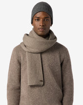 Scarf Tortora In Sublime Cashmere