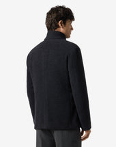 Jacket Antracite M Lange In Lana