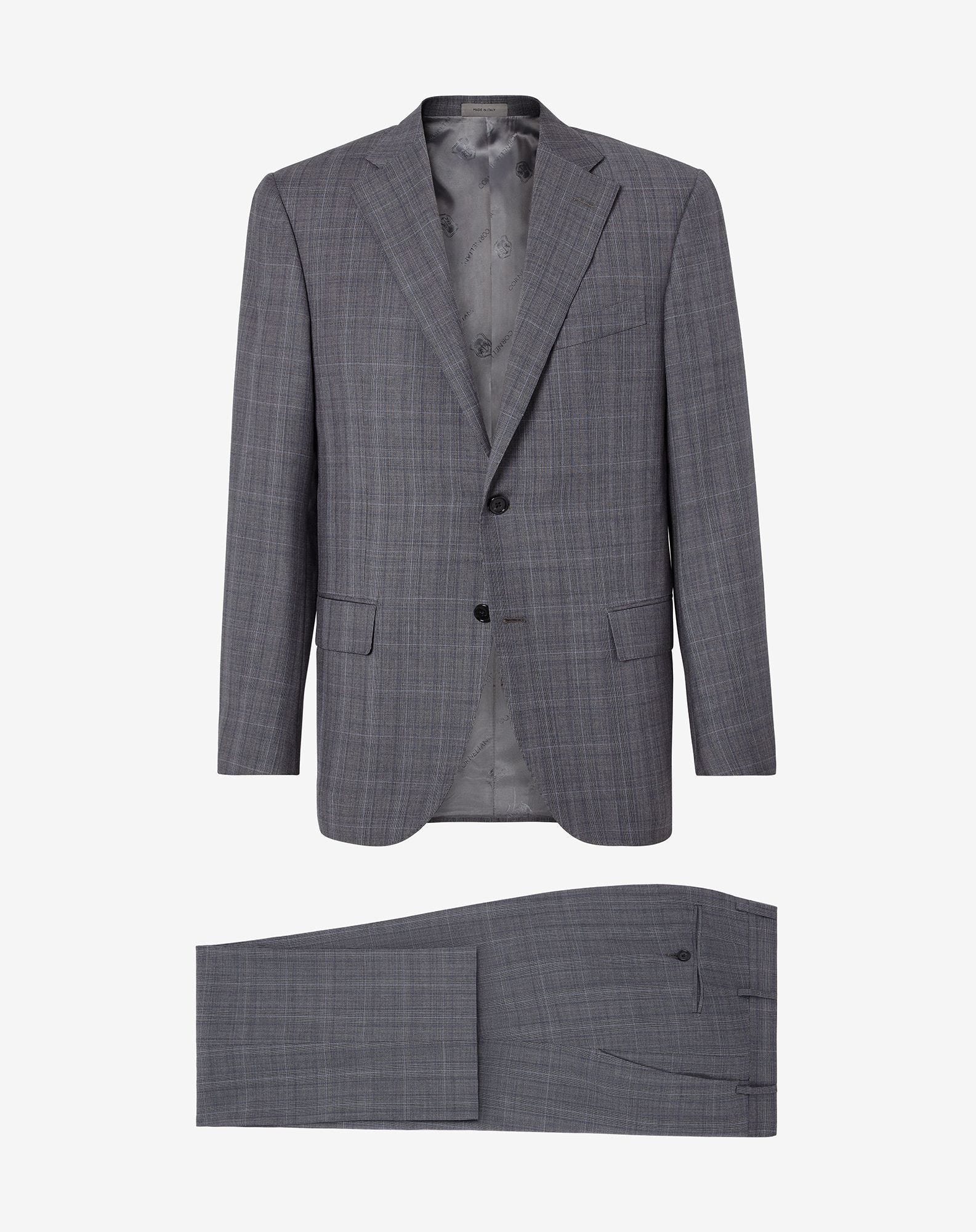 Suit In Lana Principe Di Galles