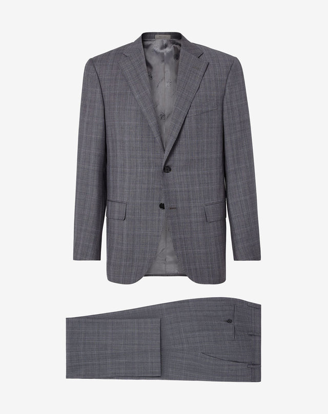 Suit In Lana Principe Di Galles