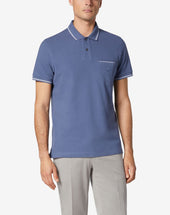Polo Rigata In Cotone