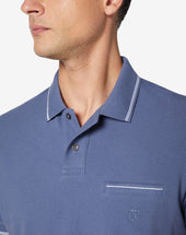 Polo Rigata In Cotone