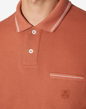 Polo Rigata In Cotone