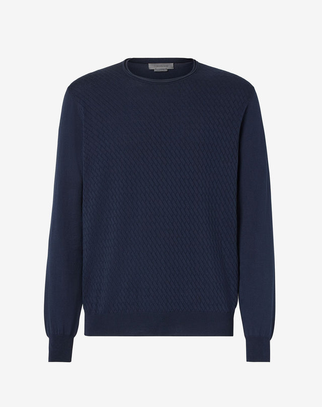 Girocollo In Pima Cotton Finezza 14