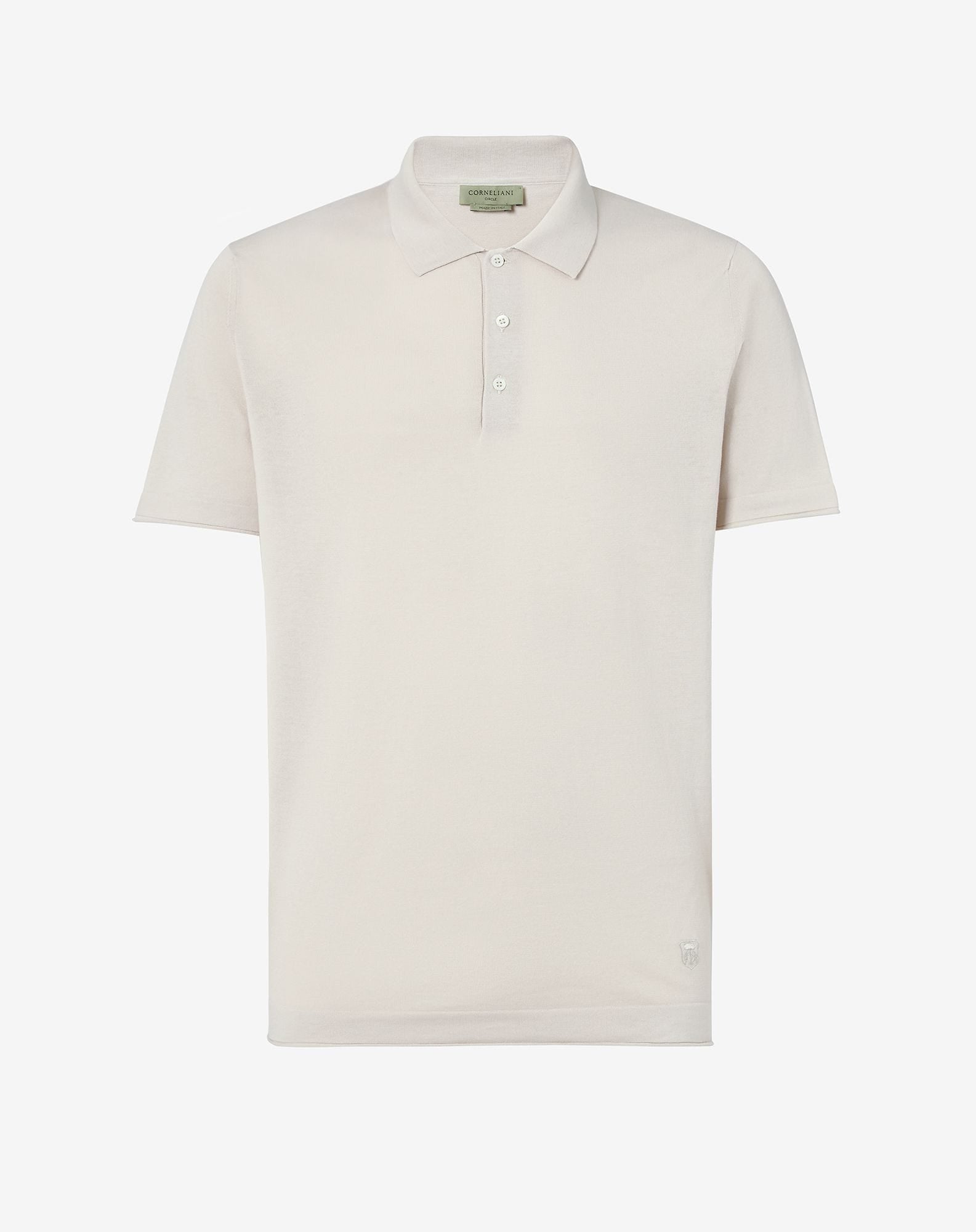 Polo Con Bottoni In Cotone Cr Pe
