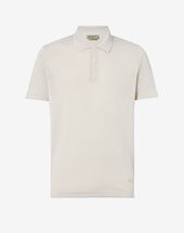 Polo Con Bottoni In Cotone Cr Pe