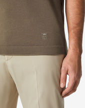 Polo Con Bottoni In Cotone Cr Pe