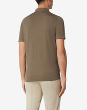 Polo Con Bottoni In Cotone Cr Pe