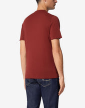 T Shirt Rossa In Cotone Cr Pe