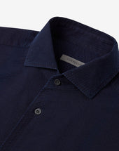 Shirt Indaco In Seersucker