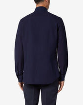 Shirt Indaco In Seersucker