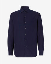 Shirt Indaco In Seersucker