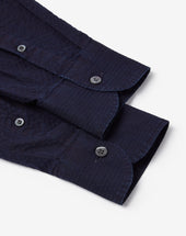 Shirt Indaco In Seersucker