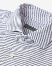 Shirt Melanges Con Colletto Aperto