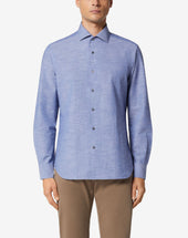 Shirt Lavata Colletto Aperto