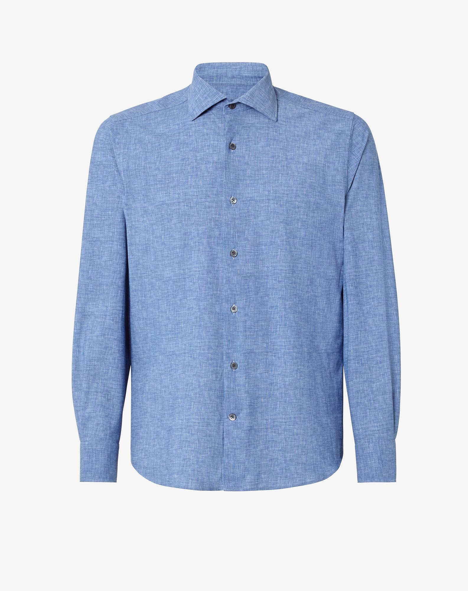 Shirt azzurra colletto classico