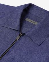 Shirt Over Con Zip E Tasche