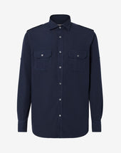 Shirt Tinto Capo Con Taschini