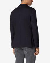 Jacket In Jersey Di Lana Gessato