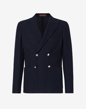 Jacket In Jersey Di Cotone