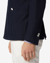 Jacket In Jersey Di Cotone