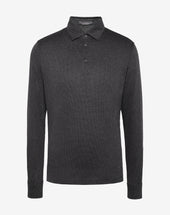 Polo Con Collo A Shirt Color Antracite