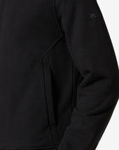 Felpa Full Zip In Cotone Nera