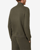 Felpa Full Zip In Cotone