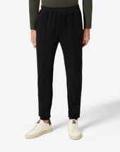 Pants In Felpa Con Costina