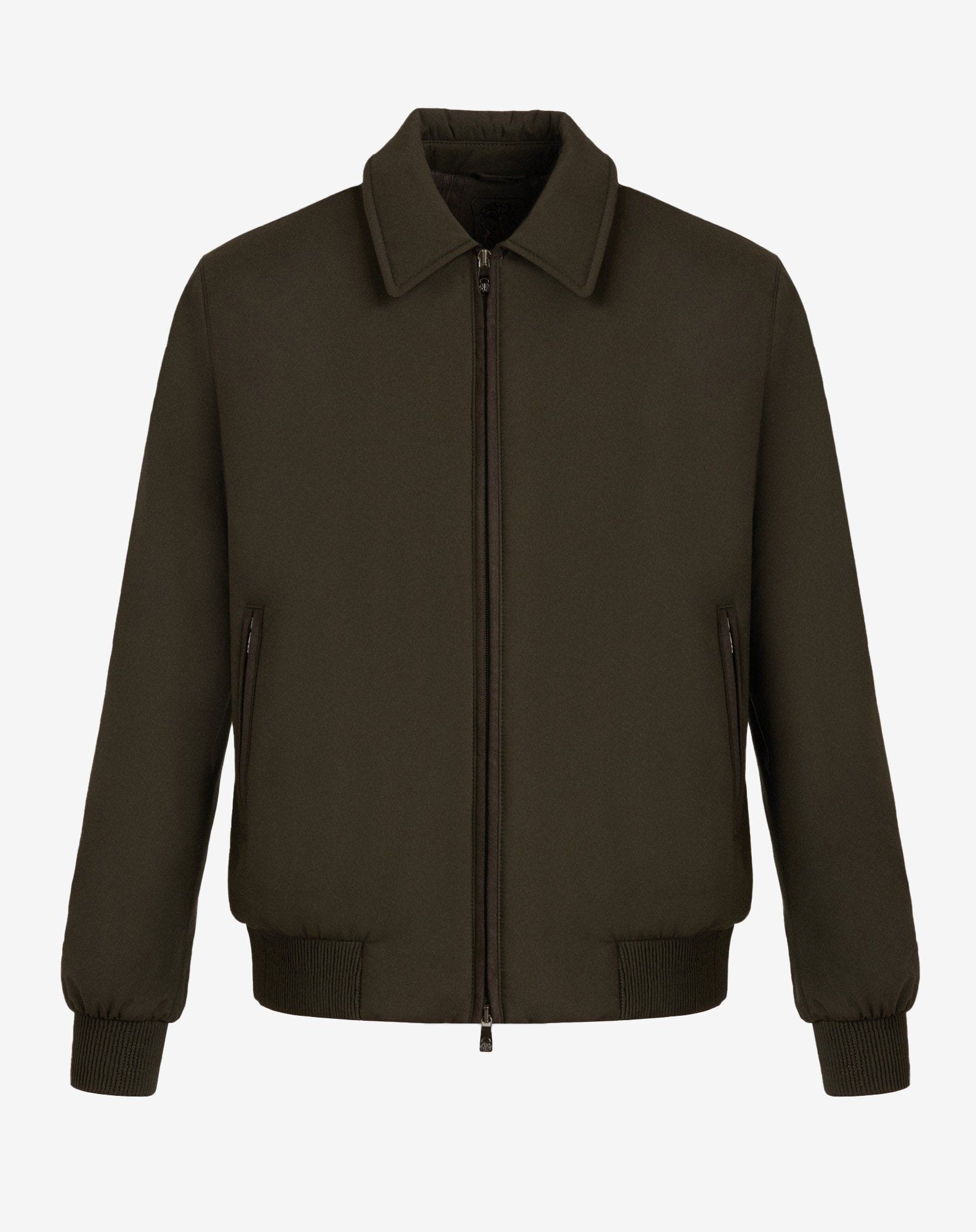 Giubbino verde militare imbottito