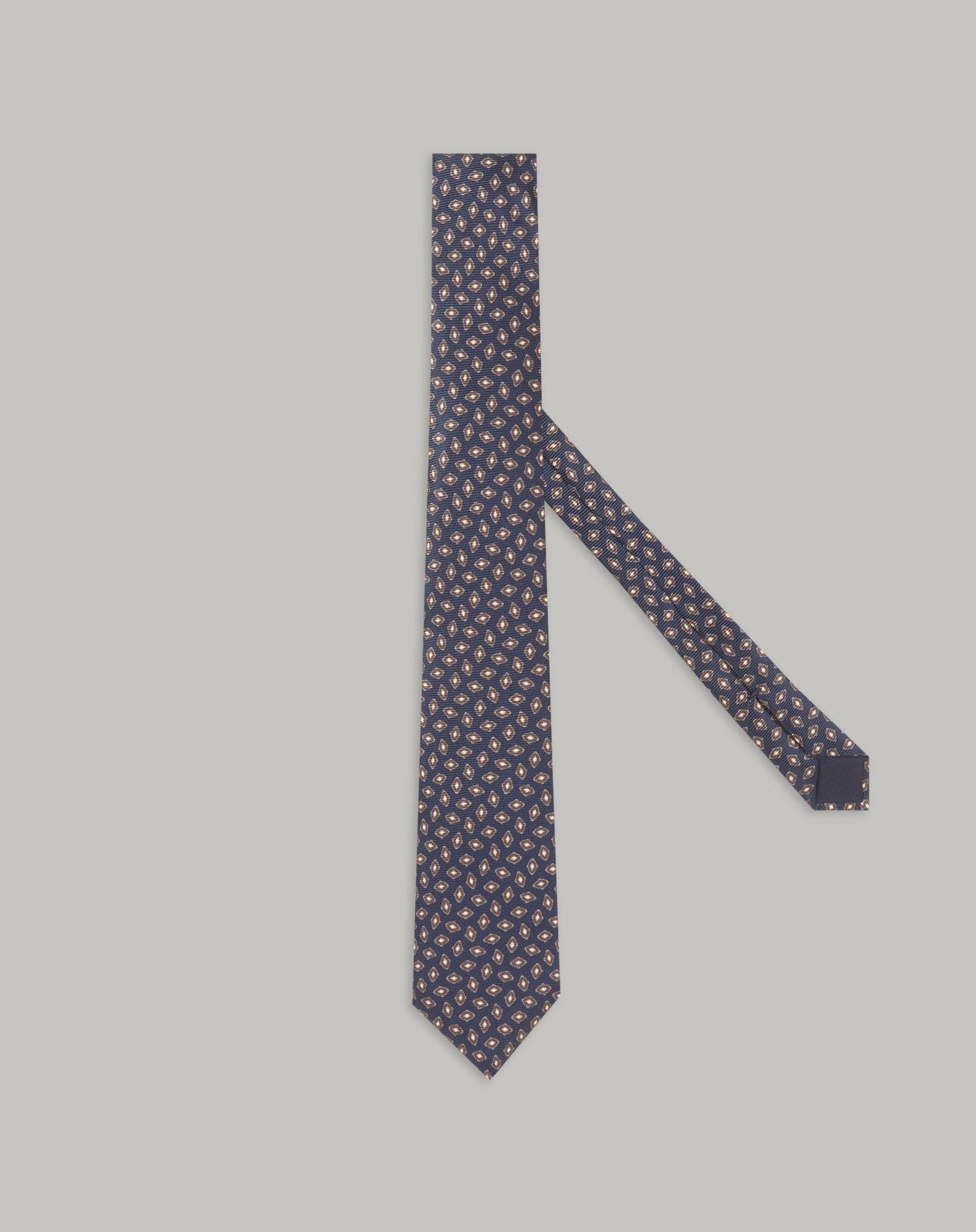 Tie Stampata E Cammello