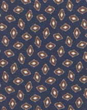 Tie Stampata E Cammello