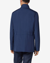 Field Jacket Bluette In Tessuto Tecnico