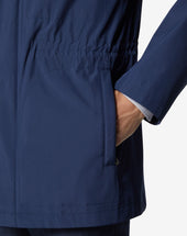 Field Jacket Bluette In Tessuto Tecnico