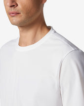 T Shirt Bianca In Jersey Stretch Traspirante