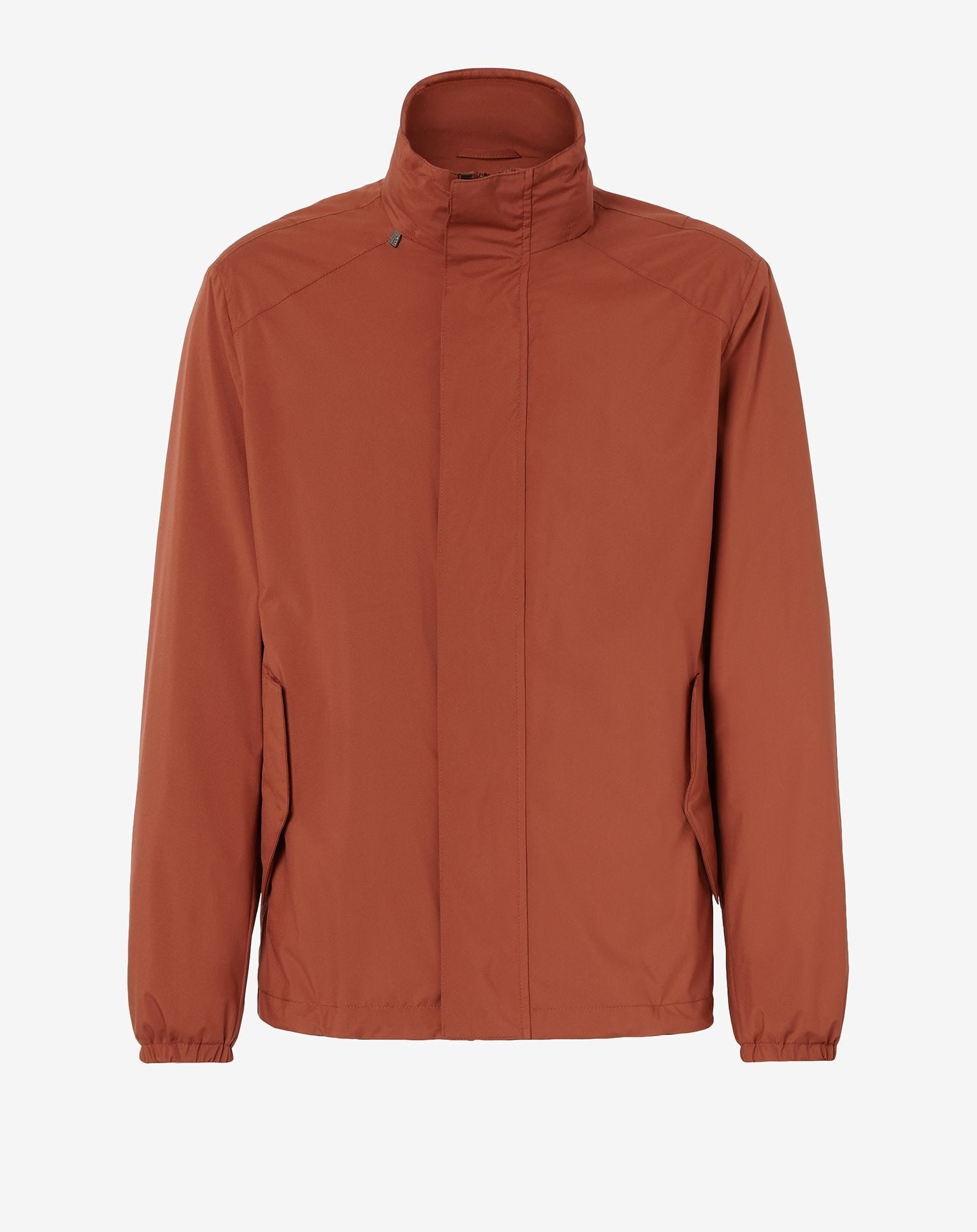 Giubbino Arancio Ultralight In Tessuto Tecnico