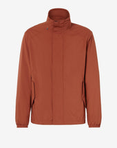 Giubbino arancio ultralight in tessuto tecnico