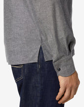 Shirt Over Circle Grigia In Cotone Organico