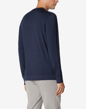 Sweater Girocollo In Lana Extrafine