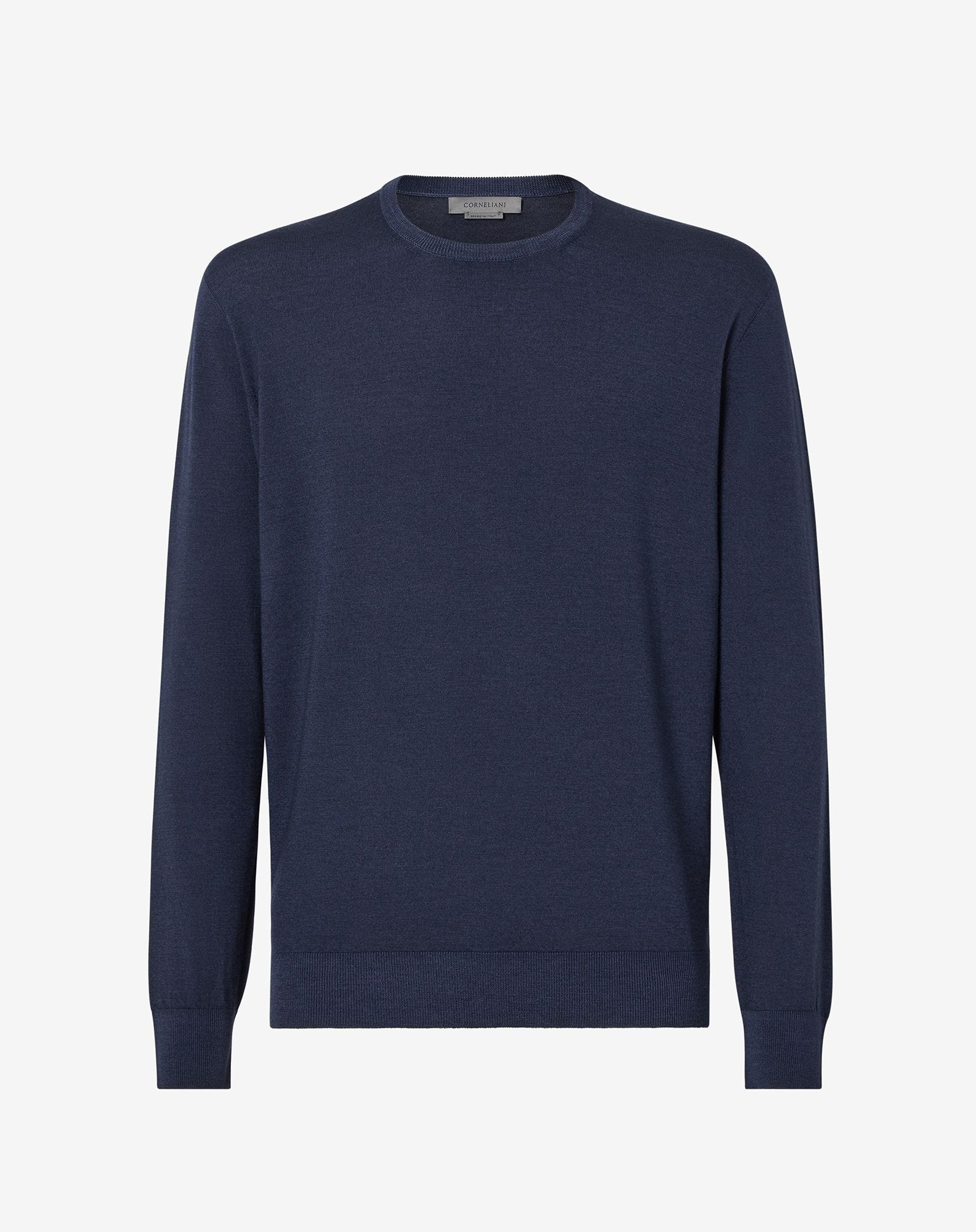 Sweater Girocollo In Lana Extrafine