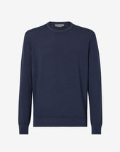Sweater Girocollo In Lana Extrafine