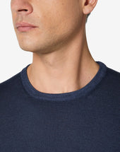 Sweater Girocollo In Lana Extrafine
