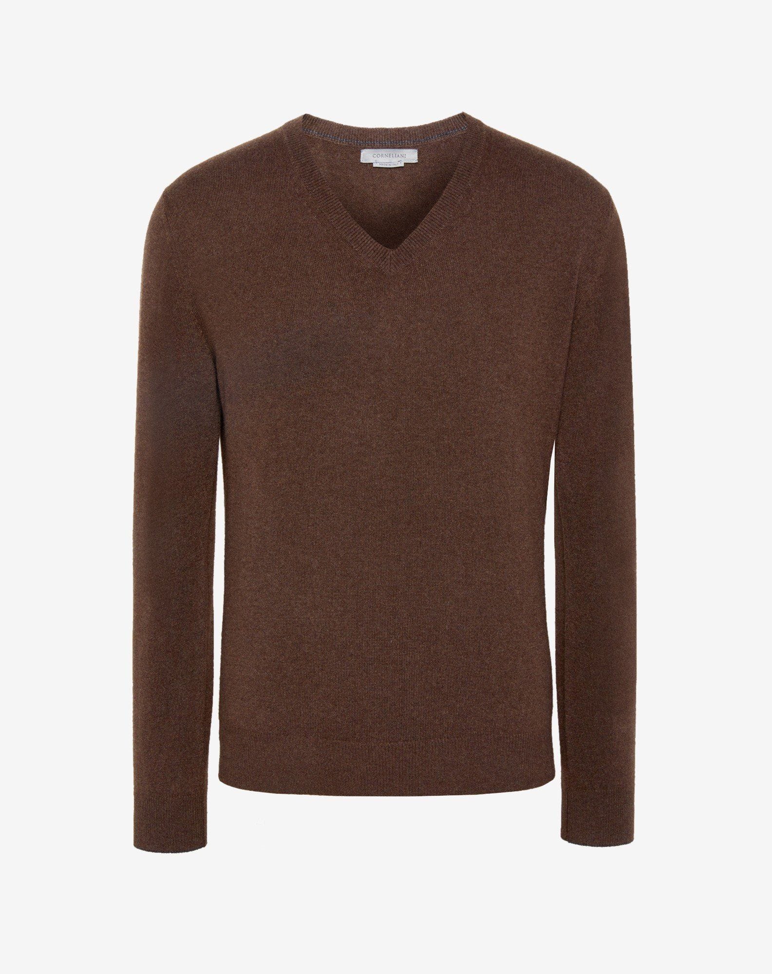 Sweater V Neck In Cashmere